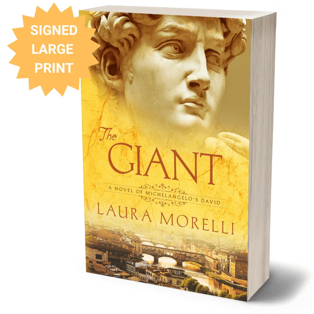 The Giant: A Novel of Michelangelo's David (signed large print)