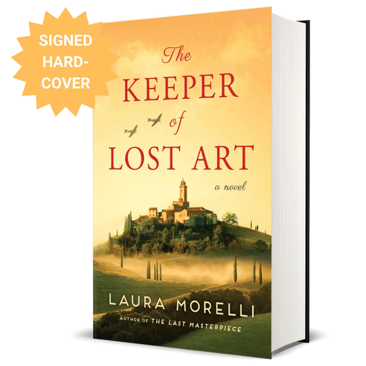 The Keeper of Lost Art (signed hardcover)