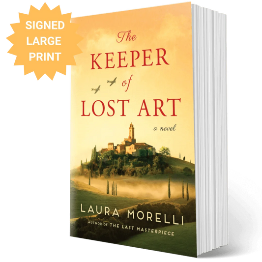 The Keeper of Lost Art (signed large print)